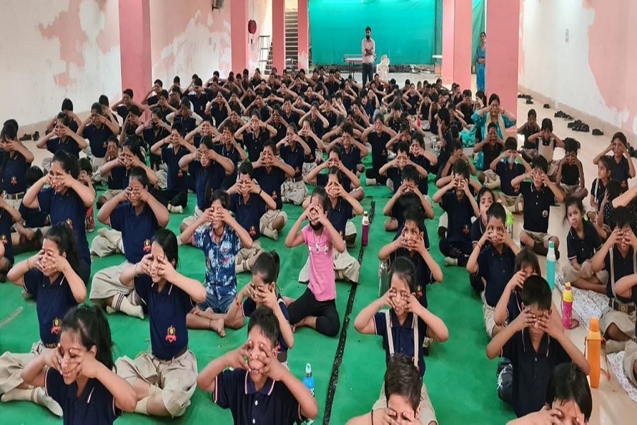 Celeberation Of Yoga Day